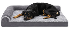 rthopedic Dog Bed for Large Dogs w/ Removable Bolsters  Washable Cover