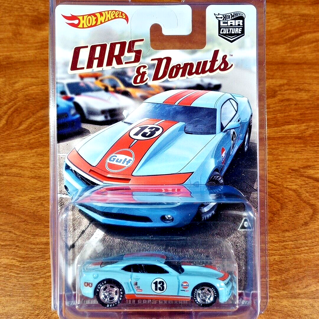 Hot Wheels Car Culture Cars & Donuts Chase '13 Copo Camaro Light