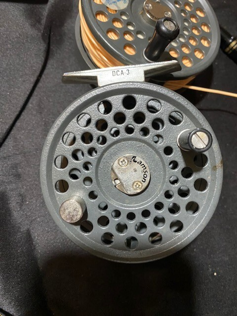 リール LAMSON KONIC 2.0 Fly Reel Lamson KONIC 2.0 Fly Fishing Reel with Line Aluminum Silver