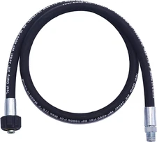 Tool Daily Pressure Washer Whip Hose with Swivel, Hose Reel Connector for Pressu