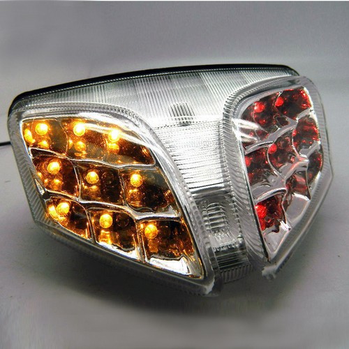 Clear LED Tail Light Fit For Suzuki GSXR600/750 2008-2020 GSXR1000 2009-2016 K9 - Picture 6 of 8