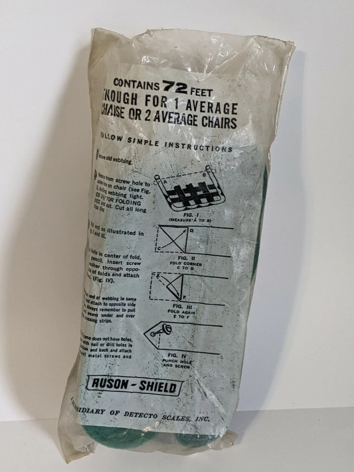 Silla de playa césped correas verde cazador blanco Ruson Shield 2,25 pulgadas de ancho  Foto 3 de 4