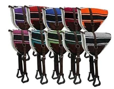 Showman Navajo Print Bareback Saddle Pad w/ Fleece Bottom
