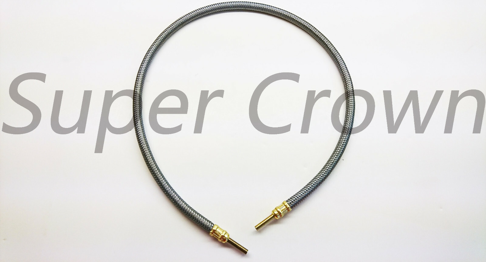 High Pressure Flexible Stainless Mesh Wrap Lube Hose Bijur 5/32\