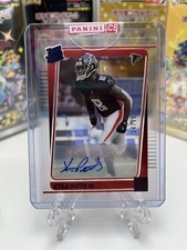 Kyle Pitts 2021-22 Panini Clearly Donruss Blue #61 Auto Rookie 24/99 Falcons