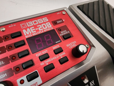 ●動作品】BOSS BASS MULTIPLE EFFECTS ME-20B Boss ME-20B Multi-Effects Guitar Effect Pedal for sale