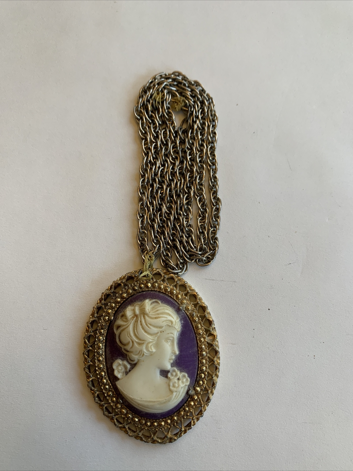vintage compression necklace - image 1