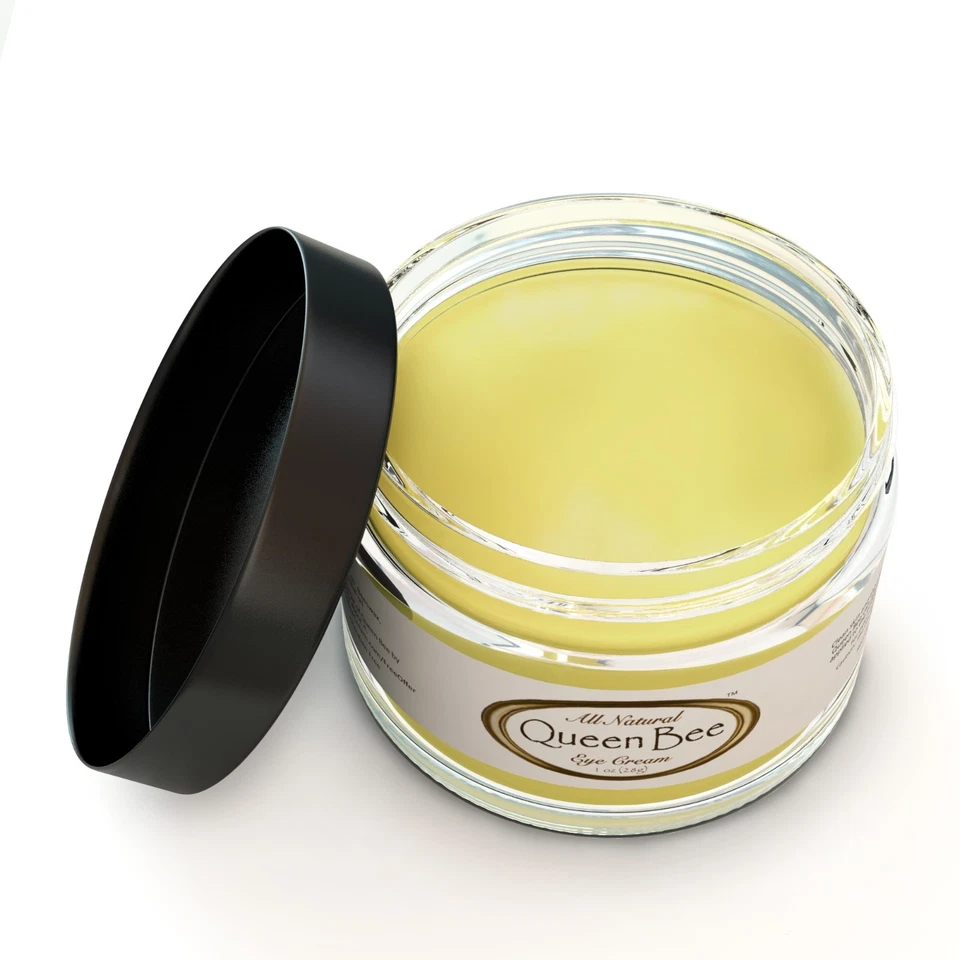 Queen Bee 100% ORGANIC Under Eye Cream - Remove Dark Circles Wrinkles Face Lines - Image 4 of 4