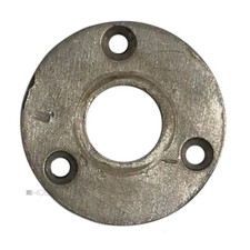 Doorhandle Rosette Bauhaus Nickel Old 1930S Door Handle