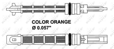 NRF 38449 Expansion Valve, air conditioning for AUDI SEAT