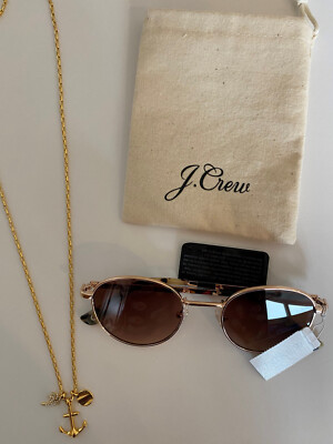 NEW! J CREW SUMMER BUNDLE * Sunglasses + Anchor + Palm Tree 