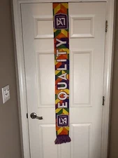 LAFC Los Angeles MLS Football Club Equialit Scarf Soccer Futbol NEW Long