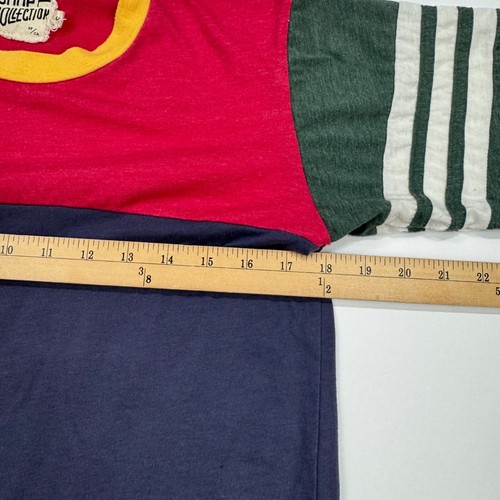 Camp Collection Ringo T Shirt Size M Short Sleeve Crew Neck Contrast Color - Picture 5 of 10