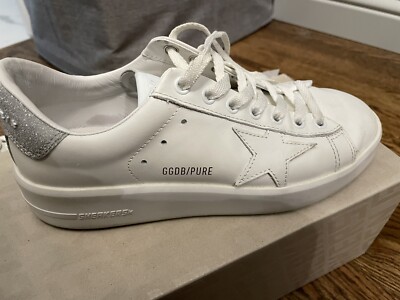 ★Golden ★25SS★Pure Star Glitter Silver Tab Sneakers s-l400.jpg