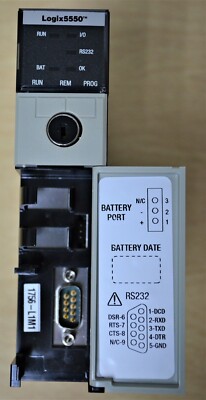 Allen Bradley 1756-L1/A ControlLogix 5550 Processor CPU PLC Tested