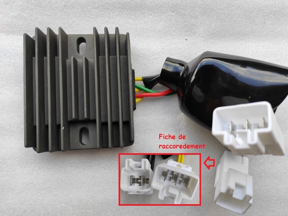 Régulateur CBR 600 RR refroidissement alu optimisé pour électricité stable CBR600RR 07-12