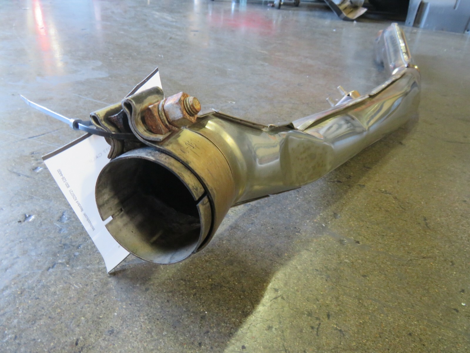 Ferrari California T, RH, Right, Exhaust Pipe, Used, P/N 300458