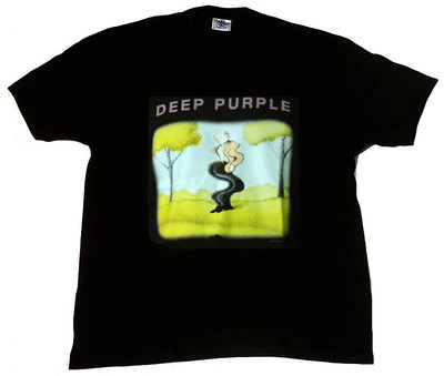 Official DEEP PURPLE Merchandise Europa Tour 2006 Rock Star ViP T-Shirt L