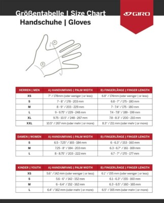 Giro Trixter Handschuhe Unisex – Mit Touchscreen-Funktion, Atmungsaktiv, Für Rad & Trail