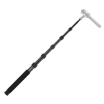 Andoer 200cm Portable 6 Sections Stretchable Handheld Microphone Boom Pole V4P7