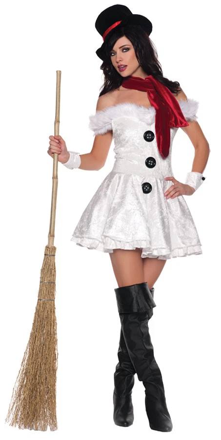Womens snowman costume clearance