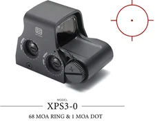 EOTech XPS3 HWS Holographic Weapon Sight 68 MOA Ring 1 MOA Dot Reticle XPS3-0