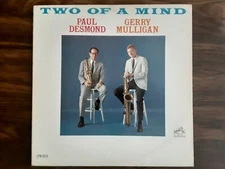 GERRY MULLIGAN PAUL DESMOND Two Of A Mind LP RCA Mono DG Dave Bailey 