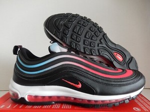 nike air max 97 white black university red