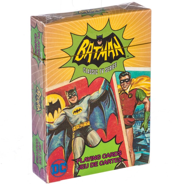DC Comics Batman TV Series 1966 Trading Card Art Playing Cards Deck NEW SEALED