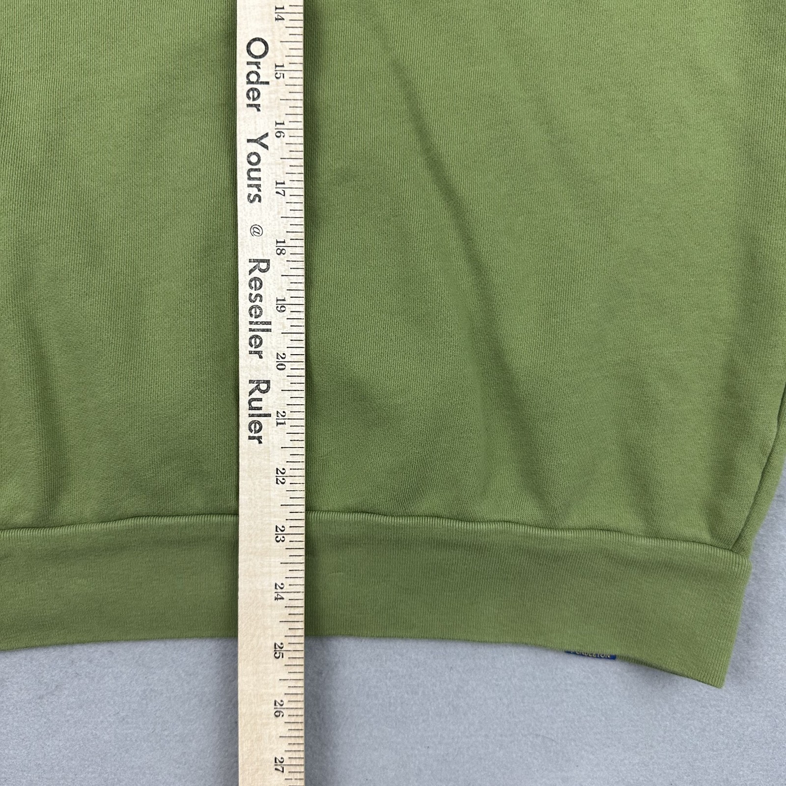 Pendleton Sweater Men Large Green Solid 1/4 Zip P… - image 9