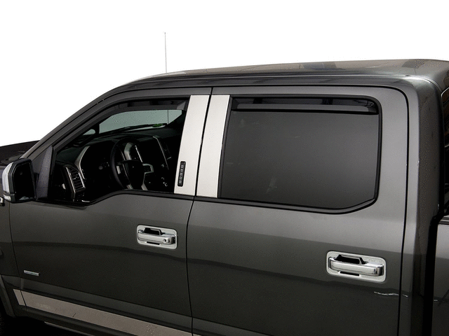 Deflectores de ventana lateral para Ford E-350 Super 2023-2024 (N/P VML3Z-18246-F)