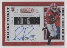 2019 Contenders Draft Picks Building Blocks Ticket 6/10 Riley Ridley Auto 0o4t