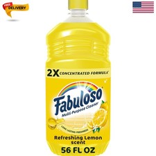 Multi-Purpose Cleaner, 2X Concentrated Formula, Refreshing Lemon Scent, 56 oz