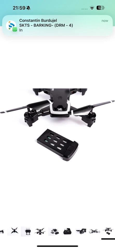 S60 Mini Drone 4K HD Camera FPV Drone Dual Camera Quadcopter Helicopter Toy - Image 4 of 4