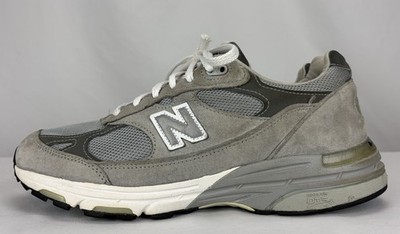 New Balance 993 Grey Suede Made in USA MR993GL Men's Size 10.5 D Running Shoes