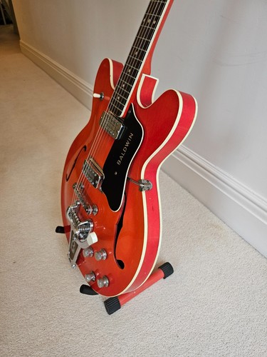 BURNS BALDWIN GUITAR MODEL 706 - MADE IN ITALY -STYLE 335 - EARLY SERIAL NO: 865 - Picture 4 of 23