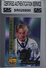 CAS Certified 1995 Signature Rookies Promo Signatures Johan Davidsson Auto gr9