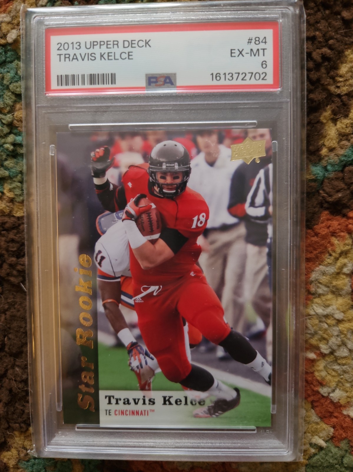 2013 Upper Deck - Star Rookie Travis Kelce #84 (RC) view 1