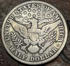 1912-S Barber Silver Half Dollar USA 🇺🇸 Historic Silver Coin Better Date!