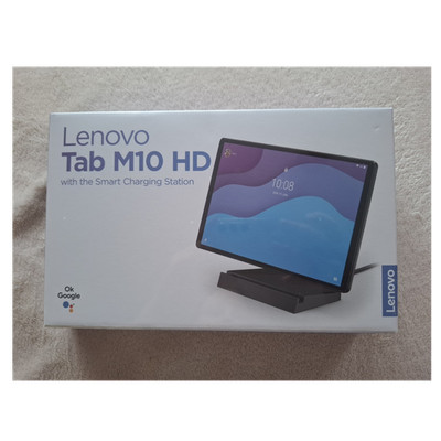 Lenovo Tab M10 HD Tablet 10,1'' 4GB 64GB Iron Grey mit Smart Charging Station, A 