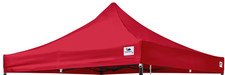10 x 10 Replacement Canopy Tent Top Cover Instant EZ Up Canopy Red Cover Only
