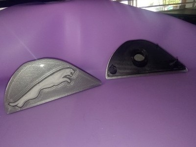Custom Direct Replacement Jaguar 1997-2006 XK8 XKR Washer Jet Nozzle Cover Set#2
