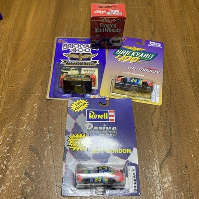90 s Nascar Brickyard 400 Jeff Gordon Earnhardt Kellogg s Mini Wheats Car Lot