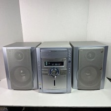 Sharp XL-MP130 High Power Micro Component System W CD, Cassette,  Tuner Works