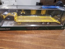 greenlight 1/64 Gooseneck Trailer Yellow WN