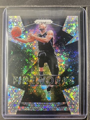 Smith, Dennis Jr. - 2018-19 Prizm - Fireworks - Fastbreak