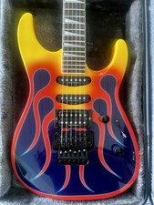 2003 Jackson DK2 DNKY Hot Rod Flame electric guitar *VINTAGE*