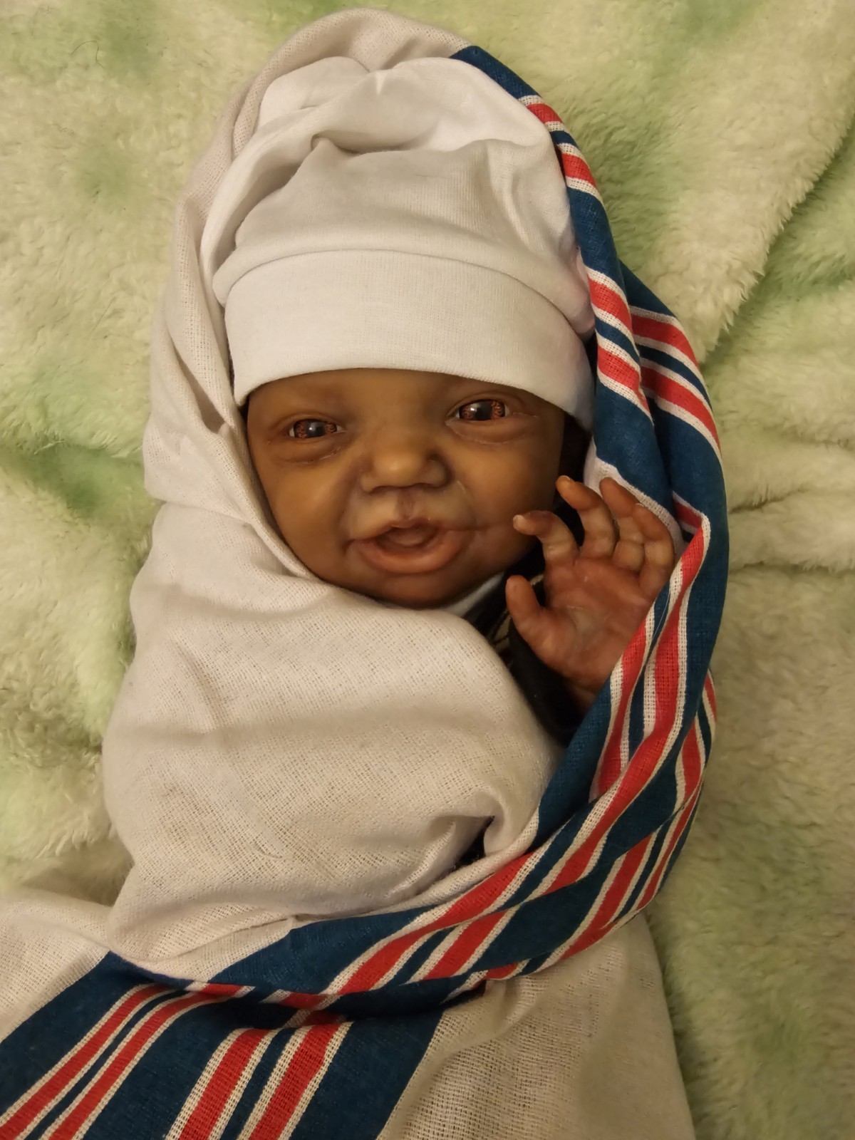 Beautifully Handcrafted Reborn Doll 17" Charlie. Great For All Enthusiasts