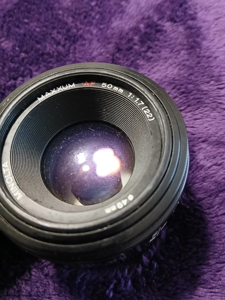 Minolta Maxxum 28 мм F2.8 Af и Minolta Maxxum Af 50 мм 1:1.7 [лот из двух] - Изображение 2 из 4