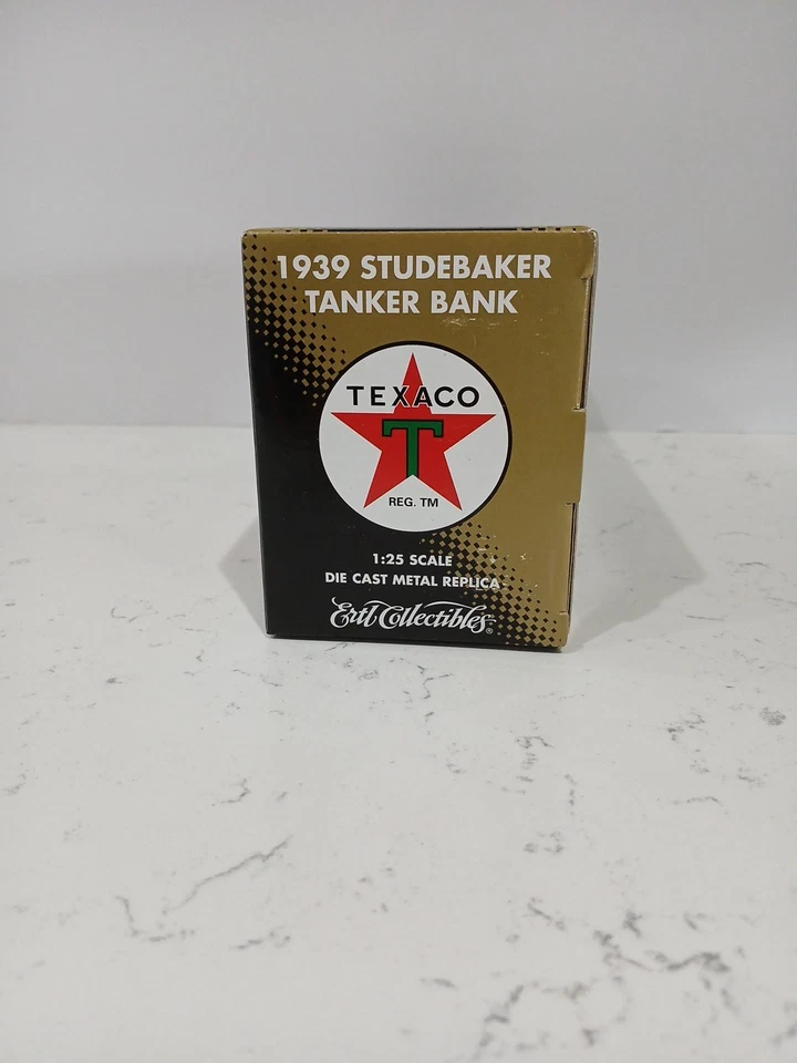 Banco cisterna Texaco 1939 Studebaker edición especial rojo cromo escala 1:25 Foto 2 de 4